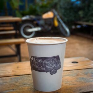 Coffee and Moto Bliss in Austin - Mexican Mocha Coffee pic by Jose O. Dec 2020 on Yelp