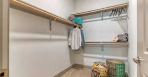Never Wait for Laundry Day Again - walk-in closet